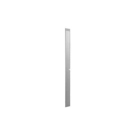 Metpar Corp Steel Pilaster with Shoe - 7"W x 82"H (Gray) 1407GD / 14992/ 15683